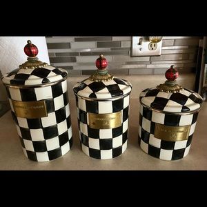 Mackenzie child courtly check canisters